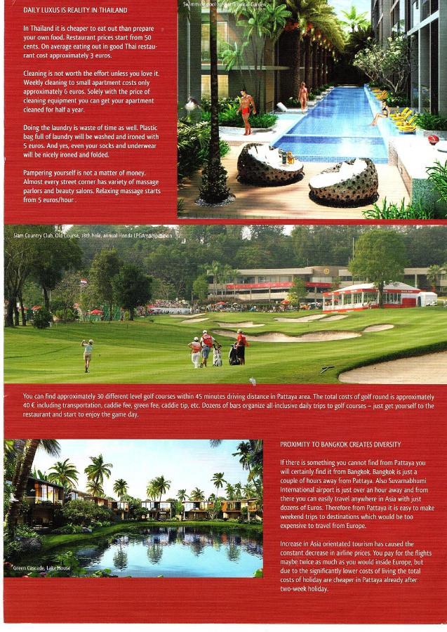 Двух-Комнатная Квартира В Кондоминимуме "Tropikal Garden" Pattaya Esterno foto